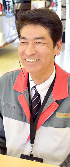 長野日産自動車　井原サービスマネージャー
